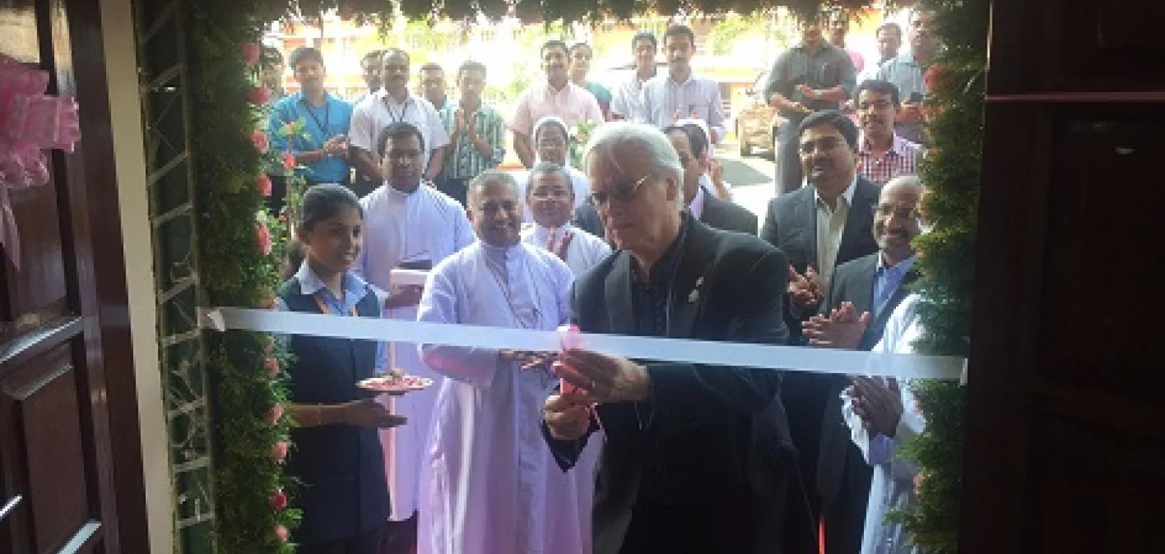 Ribbon cut