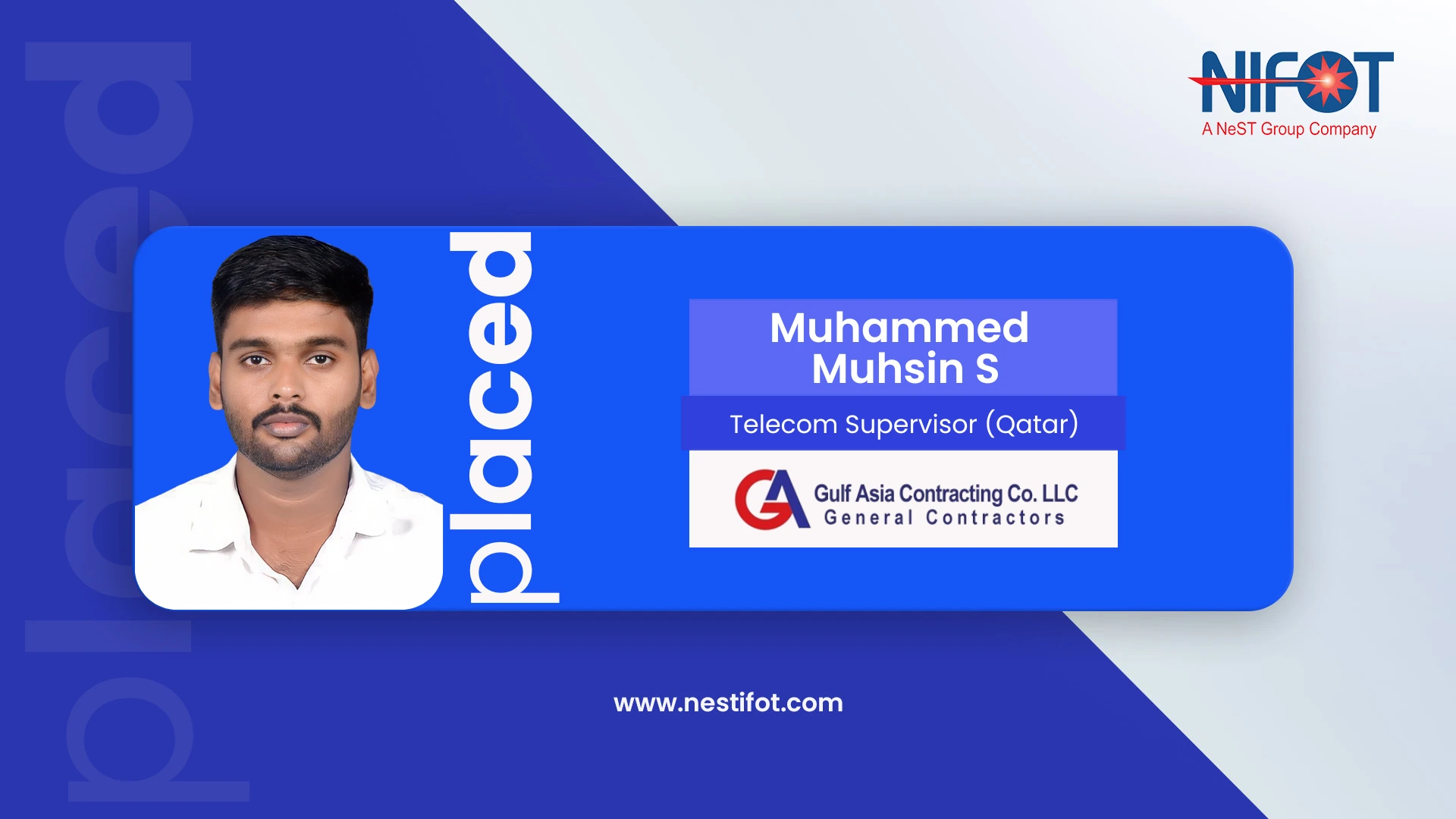 Muhammed Muhsin S - Student Nifot