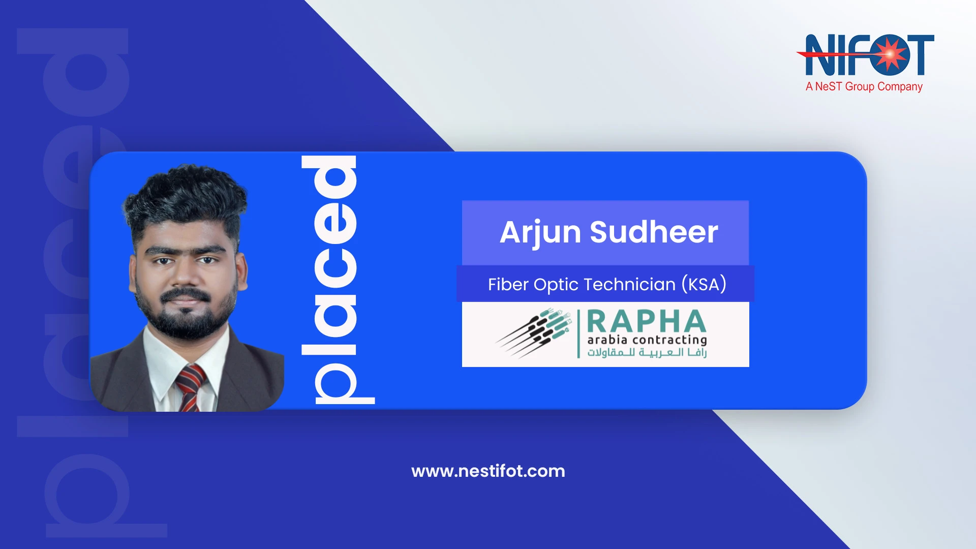 Placed-Arjun-Rapha Arabia